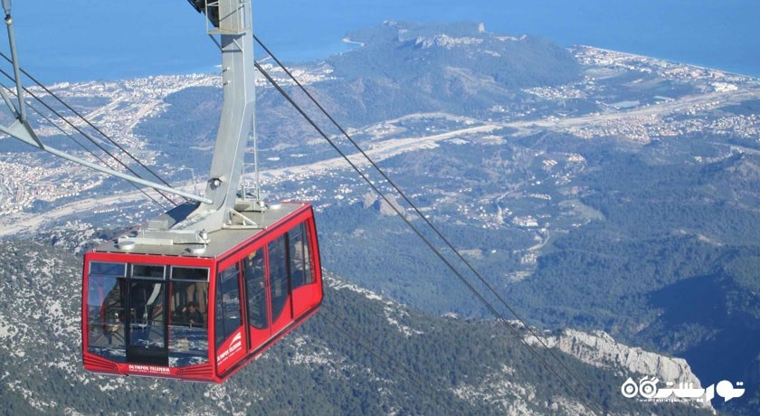 سرگرمی تله کابین شهر ترکیه کشور آنتالیا